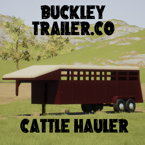 Buckley trailer.co cattle hauler