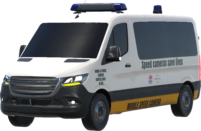 Australia - NSW Mobile Speed Camera Van