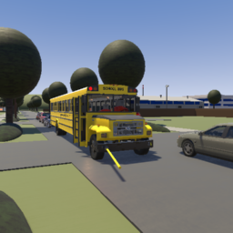 1987 Ford B Series School Bus
