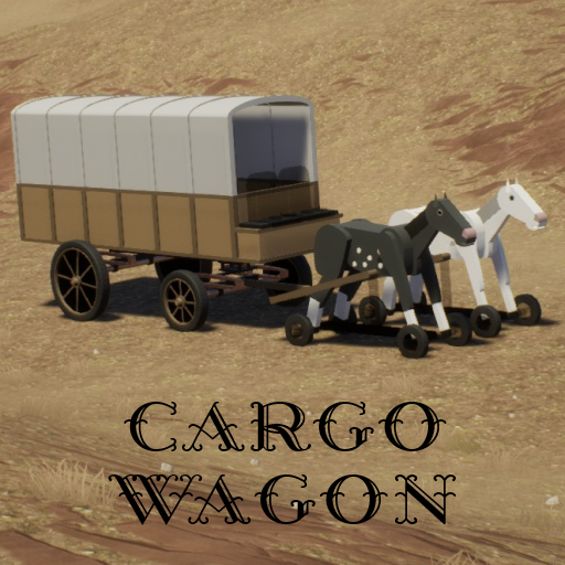 1860 cargo wagon covered