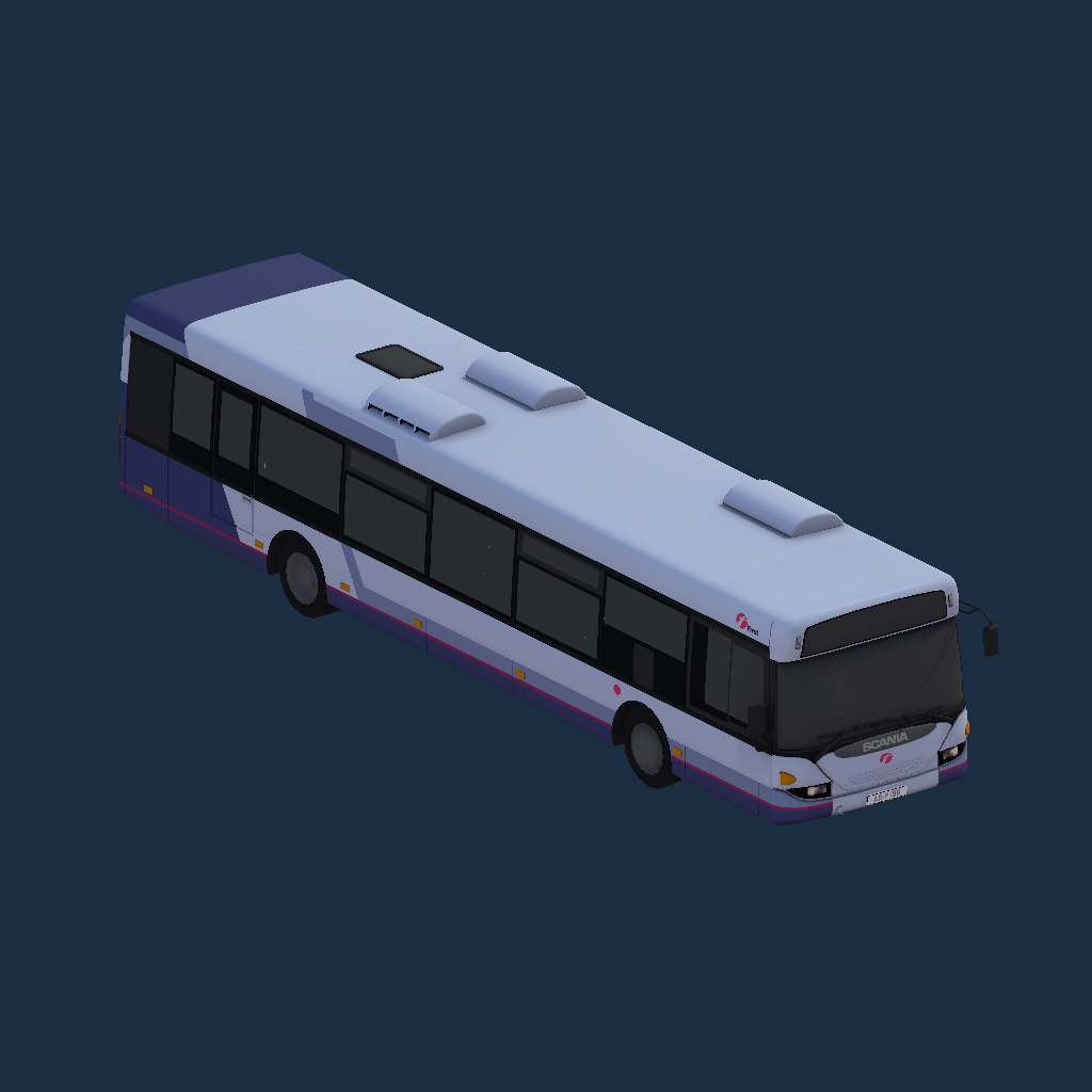 First Hampshire & Dorset Scania Omnicity