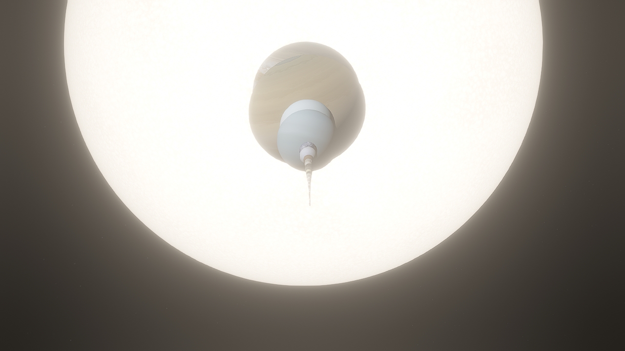 True Colour Solar System