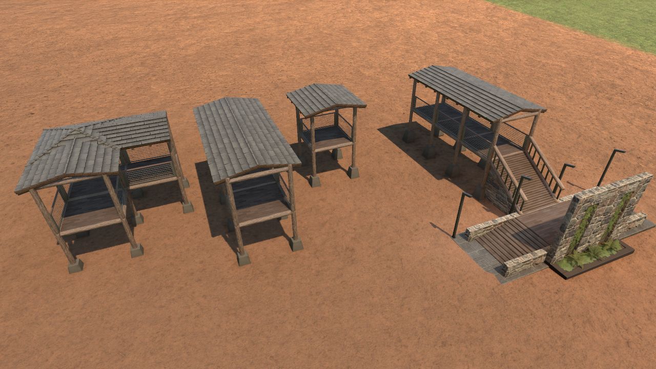Wooden Walkway kit