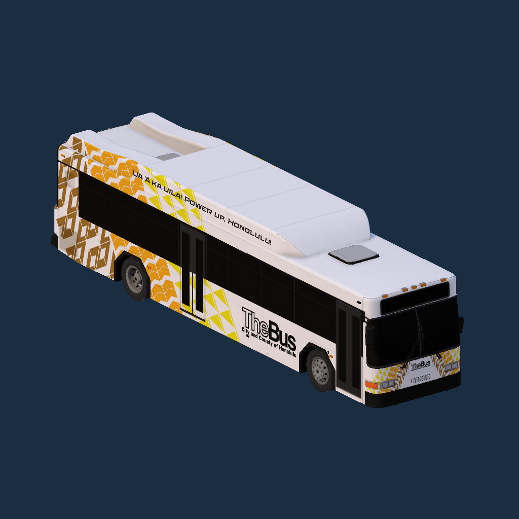 [Low Floor EV] TheBus Hawaii Electric