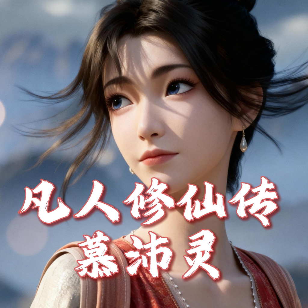凡人修仙传-红衣宫装慕沛灵横版桌面壁纸 preview