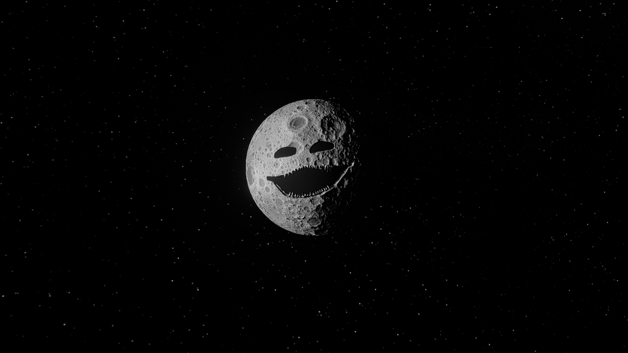 run from the MOON CRASHING ONTO EARTH