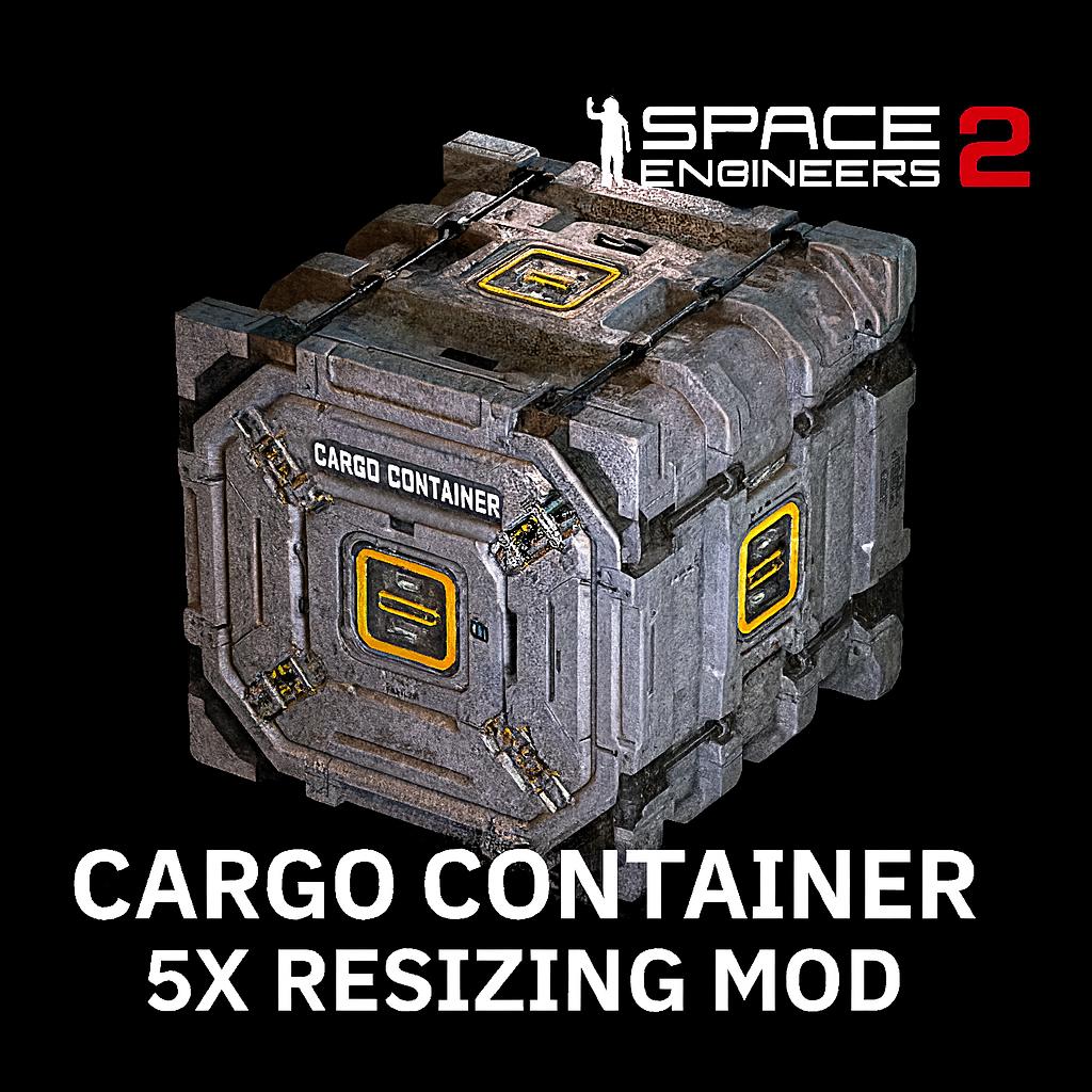Cargo Container 5x Resizing Mod