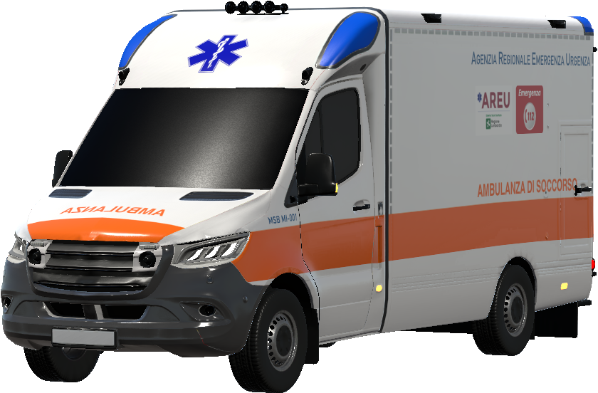 AREU Lombardia - Ambulanza Pulsar