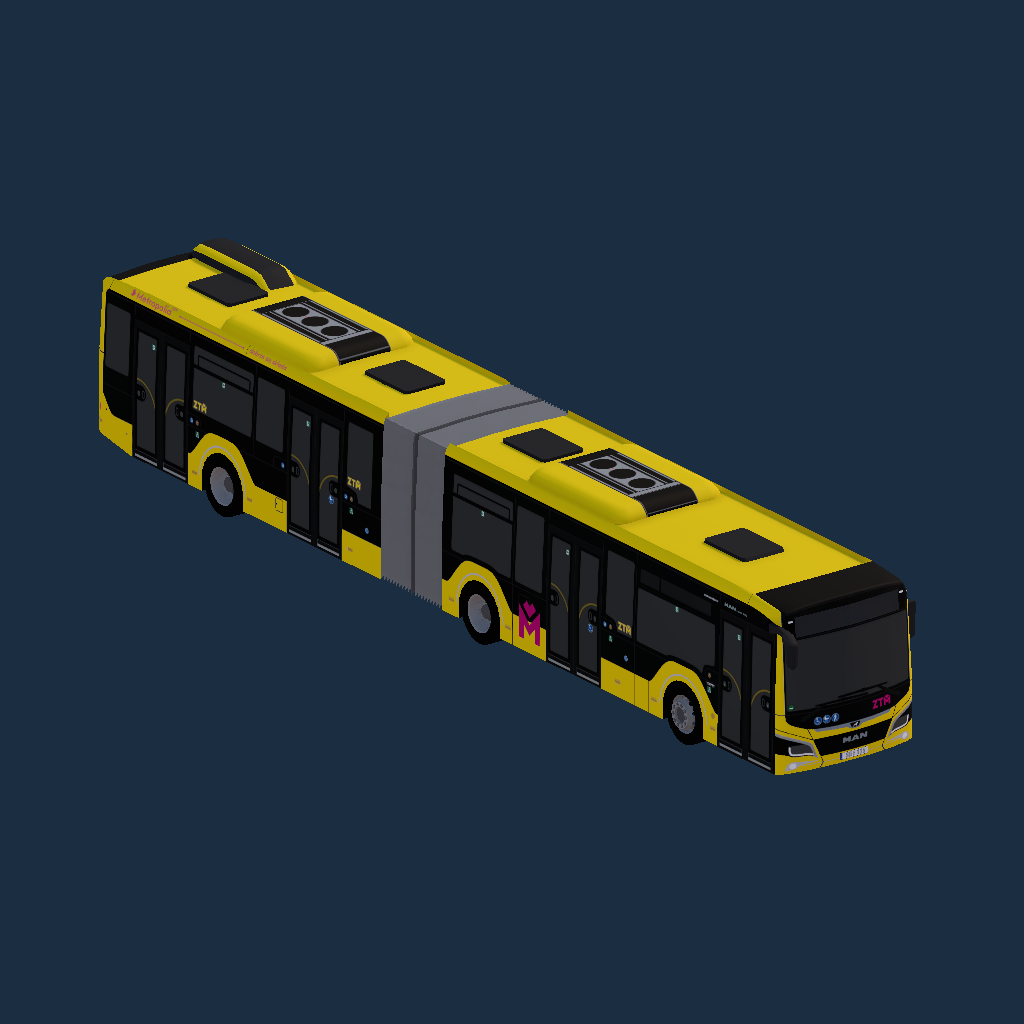 Metropolia GZM - Man Lion's City 18C (4-drzwiowy)