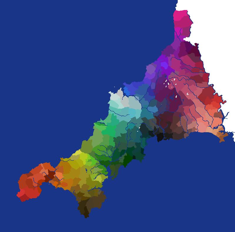 Map of Every Parish in Cornwall preview