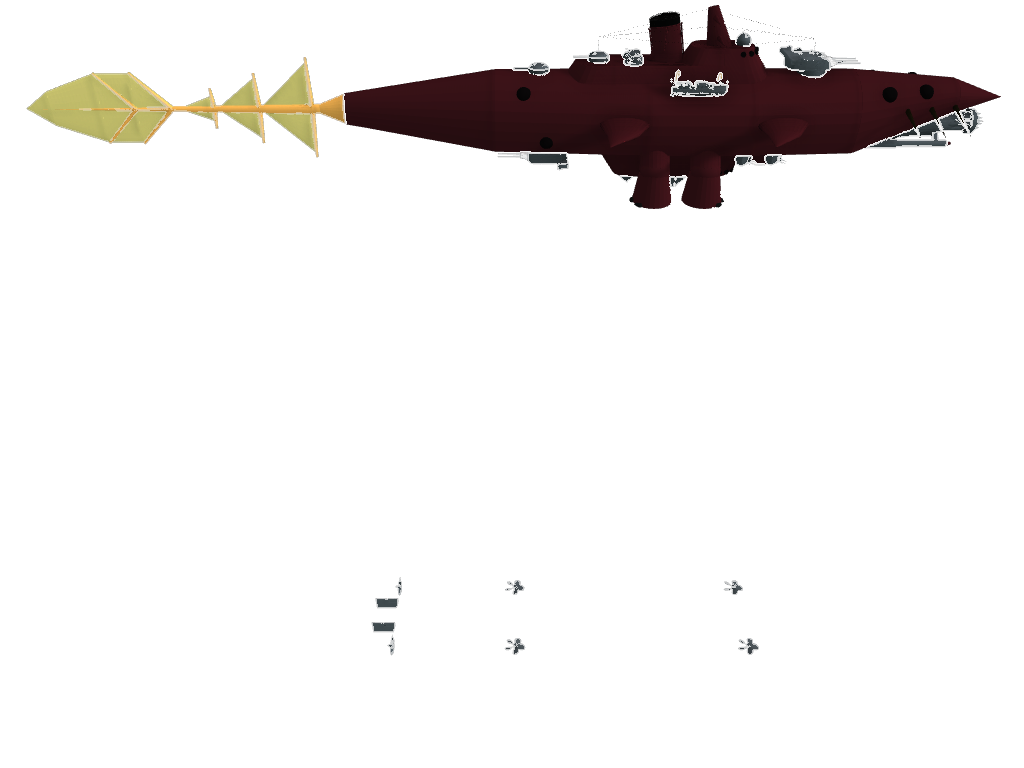架空艦：モブ生体艦1