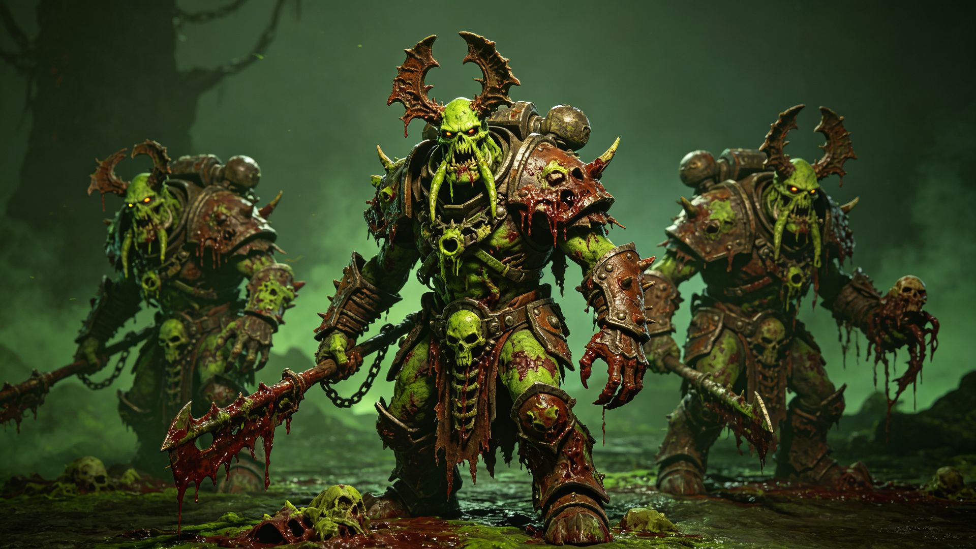 纳垢瘟疫使者扩展 / Nurgle Plaguebearer Expansion