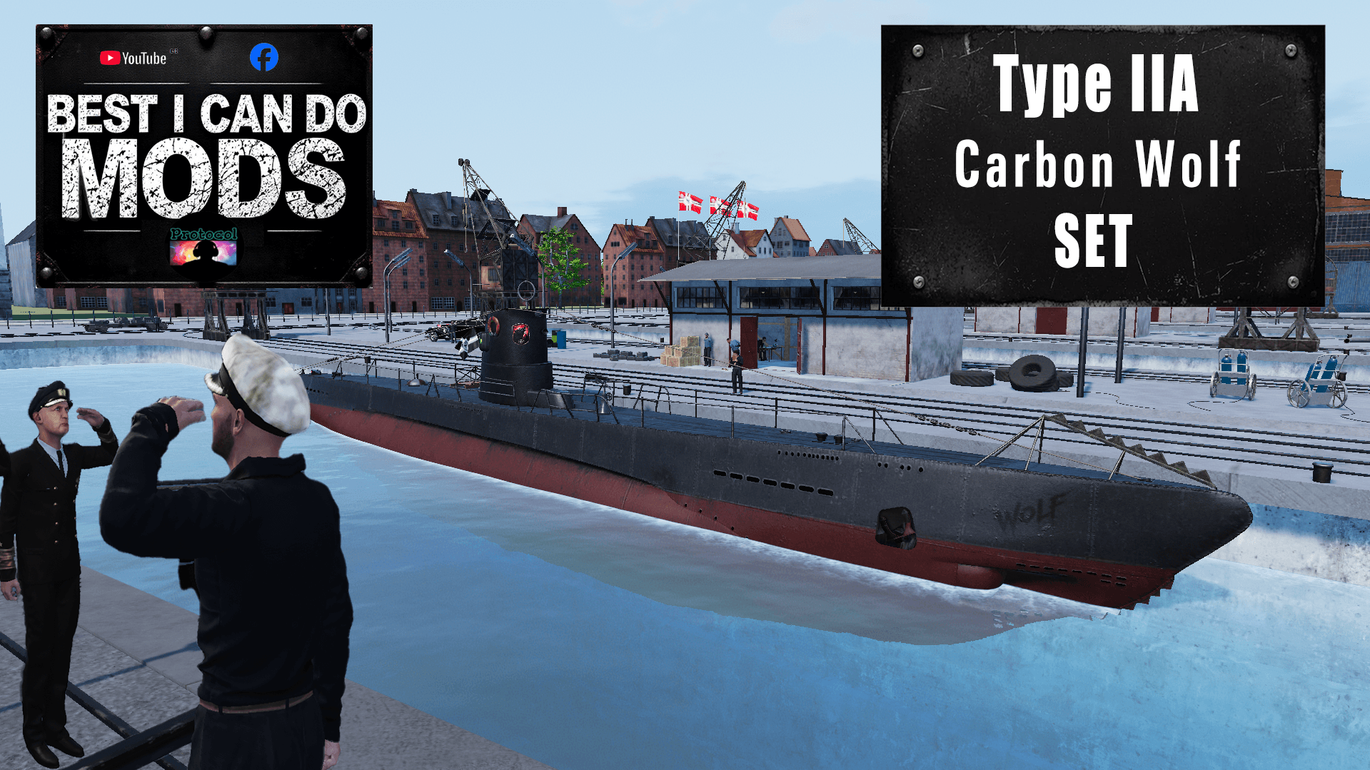 Type IIA Carbon Wolf Set