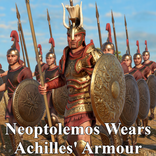 Neoptolemos Wears Achilles' Armour