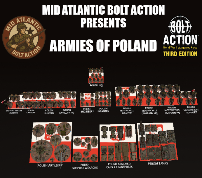 Mid Atlantic Bolt Action Armies of Poland