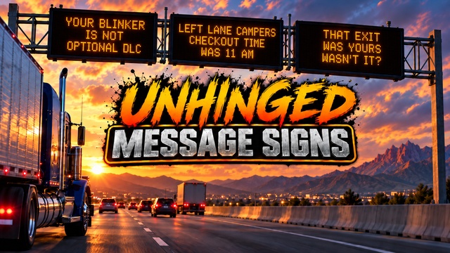 Unhinged Message Signs preview