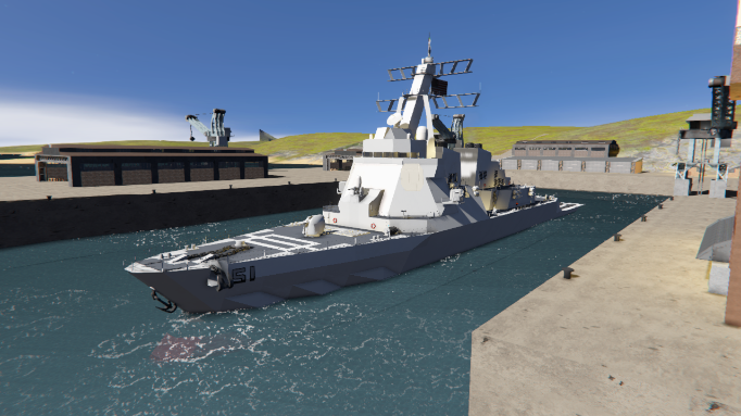 [USN] USS DDG-51 'Arleigh Burke' Destroyer 1995