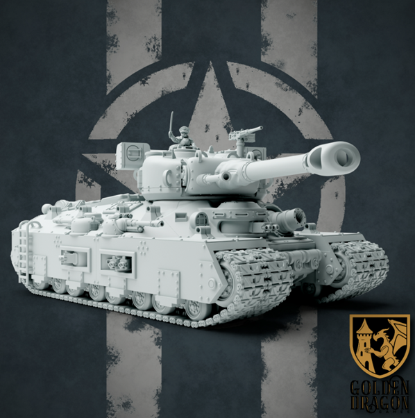 MARCHER Empires At War: (USA) M82A1 Kodiak Superheavy Tank