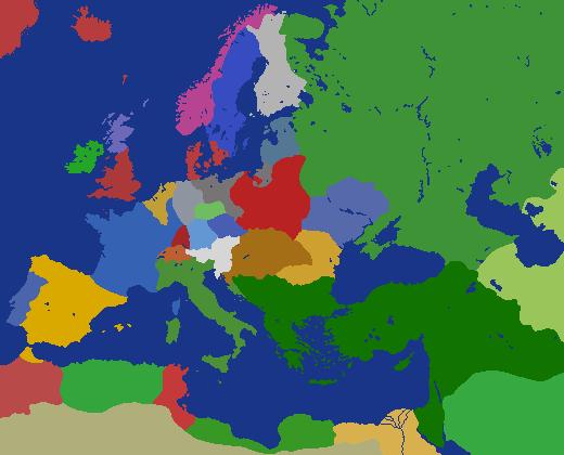 Extendent europe (provinces) althistory - 1910