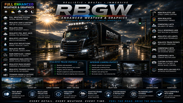 Realistic Brutal Graphics And Weather