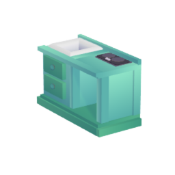 Tiny Kitchenette for minifridge
