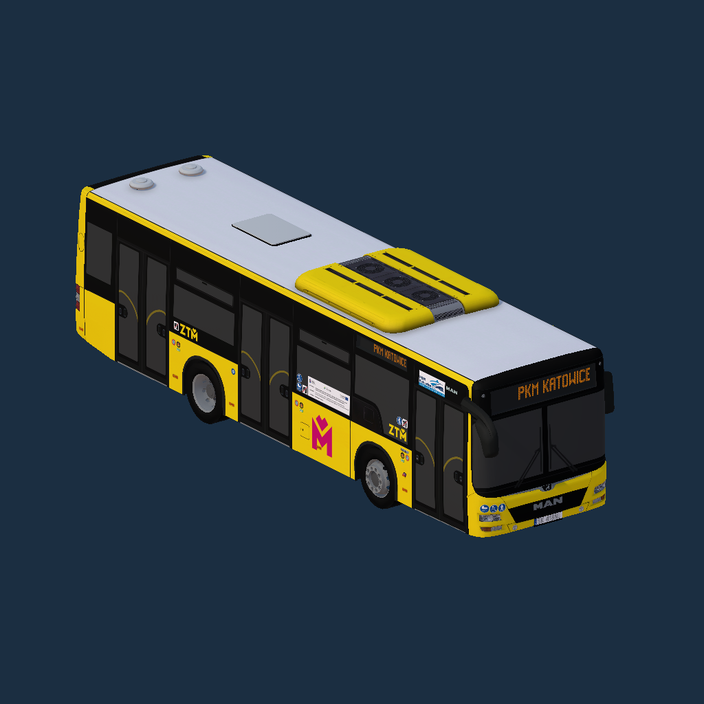 ZTM - PKM Katowice (Lion’s City A47, Fictional)
