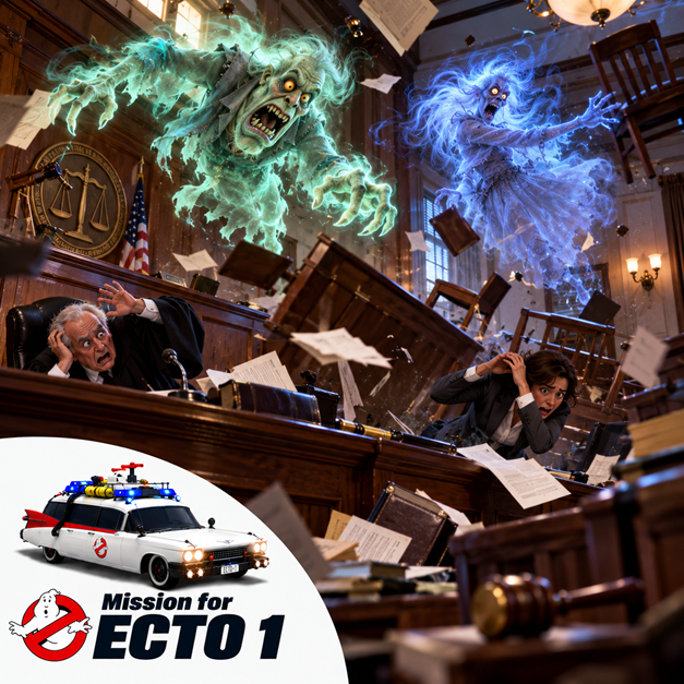 Ghost attack in courtroom preview