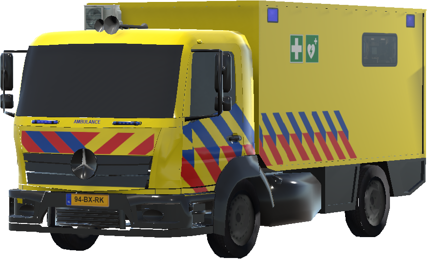 Mobile Command Unit Ambulance Incident Commander