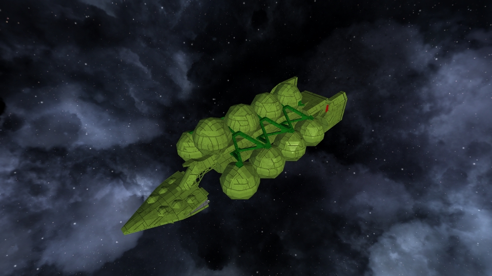 [slot5] Zion Jupiter Energy Fleet Helium-3 Collecting ship : Mobile Suit Gundam GQuuuuuuX