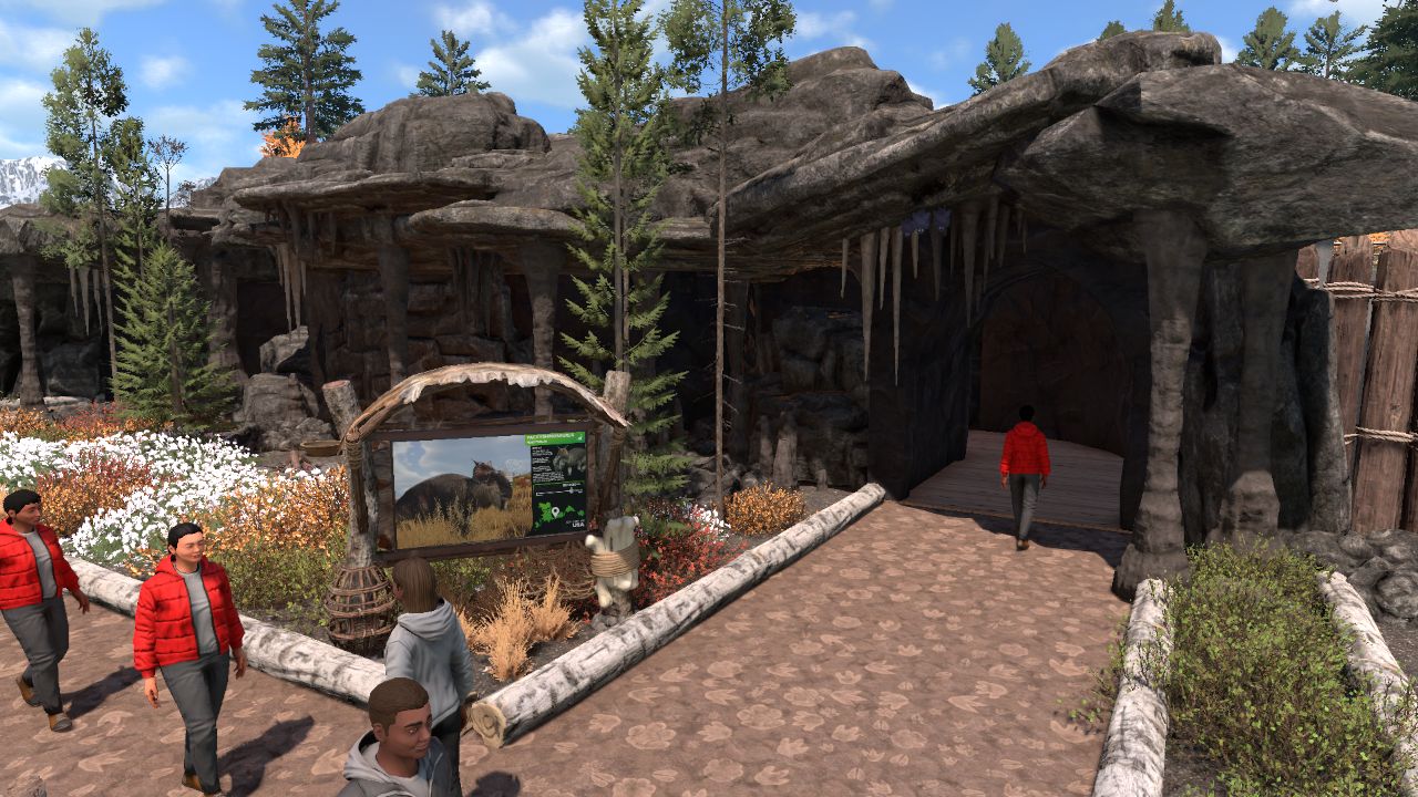 Stoneage veiwing cave