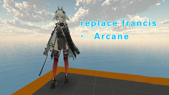 Arknights Endfield Arcane（明日方舟终末地 诀）replace francis