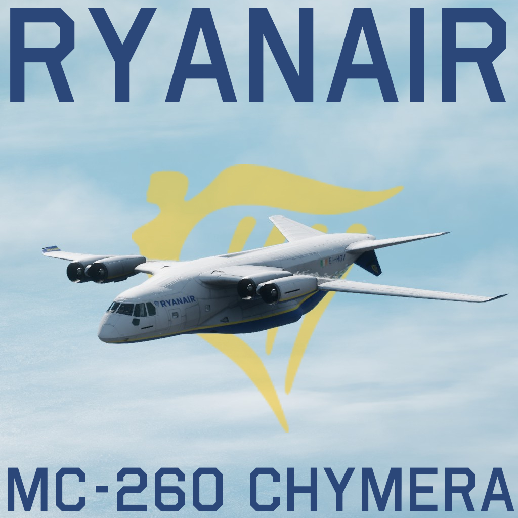 Ryanair EI-HGV MC-260 Chimera preview