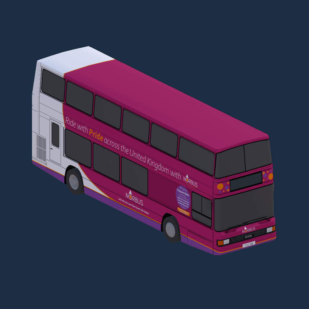 Optare Spectra NorBus Dragonfly Vintage Livery