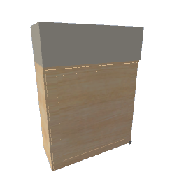 75cm Wide Hanging Cabinet - Left