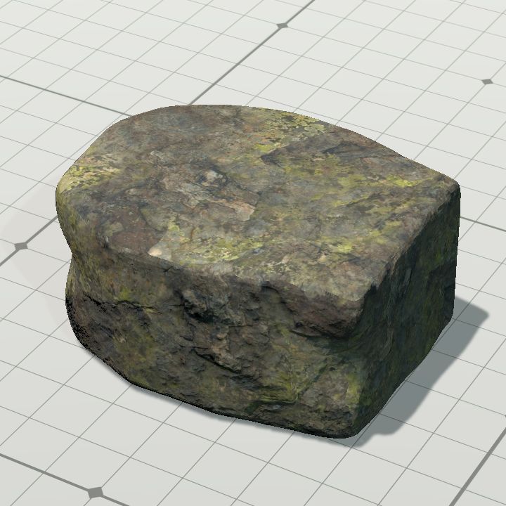 Boulder rocks D - slab horiz 2