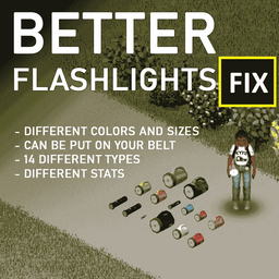 Better Flashlights Fix – Project Zomboid Mod