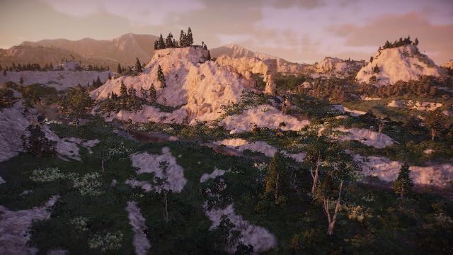 Sarnai Badlands Ecosystem