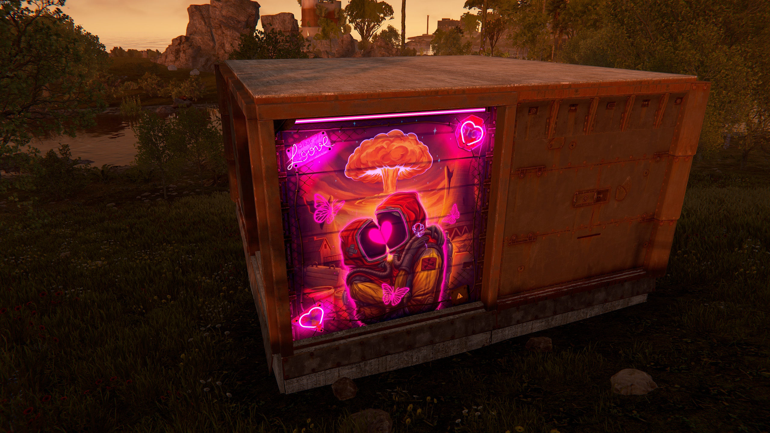 Atomic Ever After Garage Door thumbnail 8