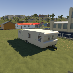 10x28 mobile home 1950s