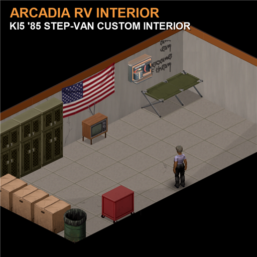 Arcadia RV Interior - KI5 Step-Van Custom Interior [B42] – Project Zomboid Mod