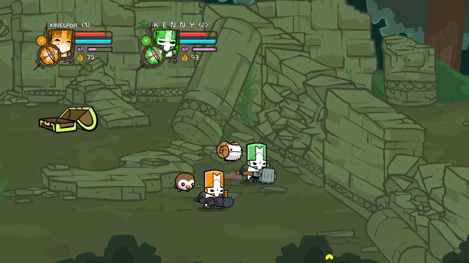 Игровой процесс Castle Crashers