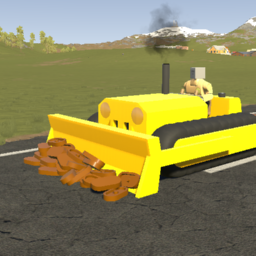 Tractor Mark I "Frog Face" (bulldozer version)