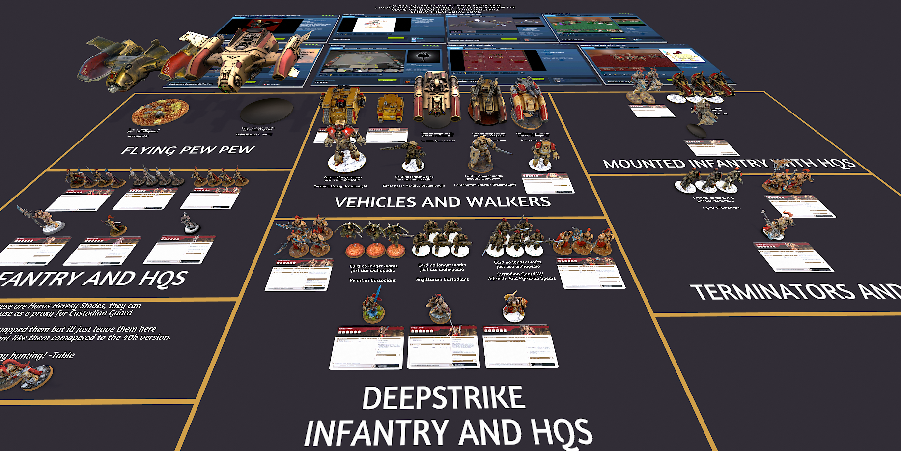 The Adeptus Custodes 10e ALL MODELS AND DATASHEETS POST CODEX
