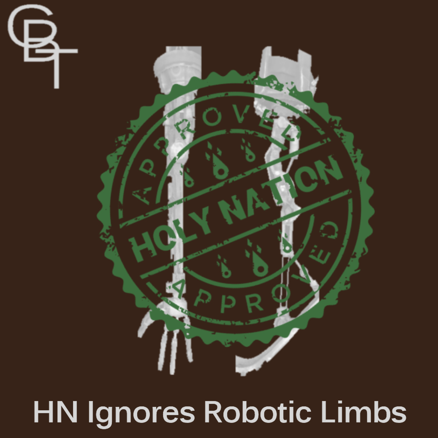 Holy Nation Ignores Robotic Limbs