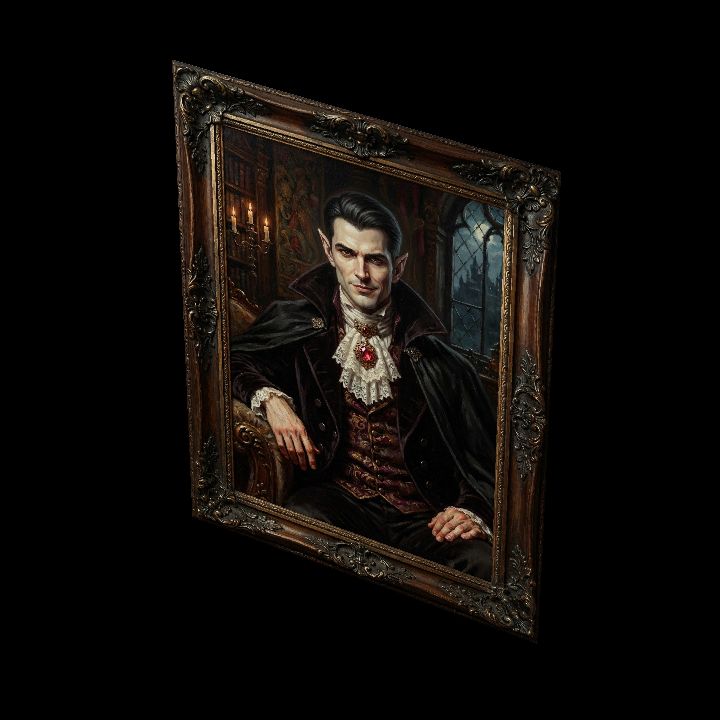 Painting, Stock Vampire Short Hair {2D}