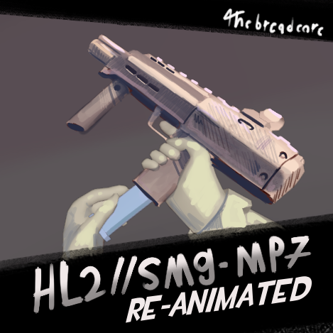 HL2 // SMG-MP7 Reanimated preview