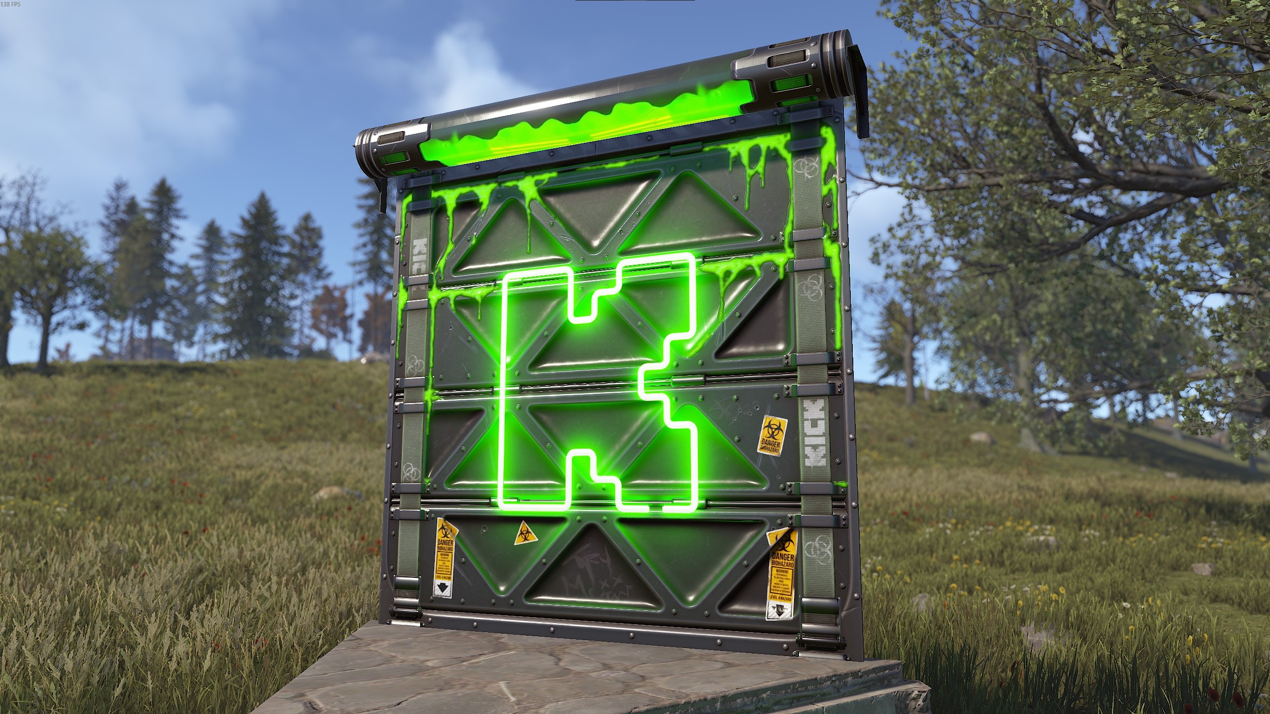 Kick Garage Door