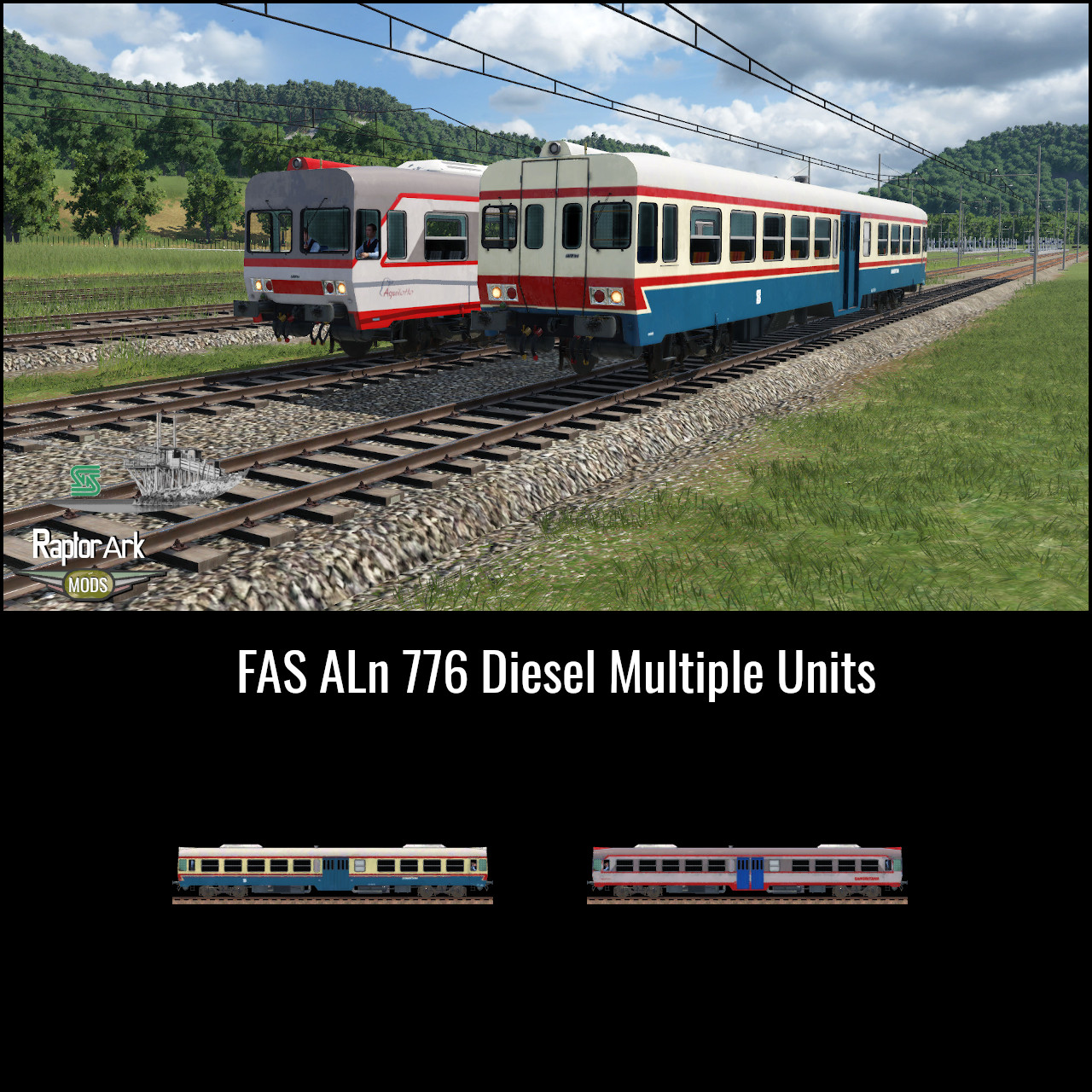 FAS/TUA ALn 776 Diesel multiple units