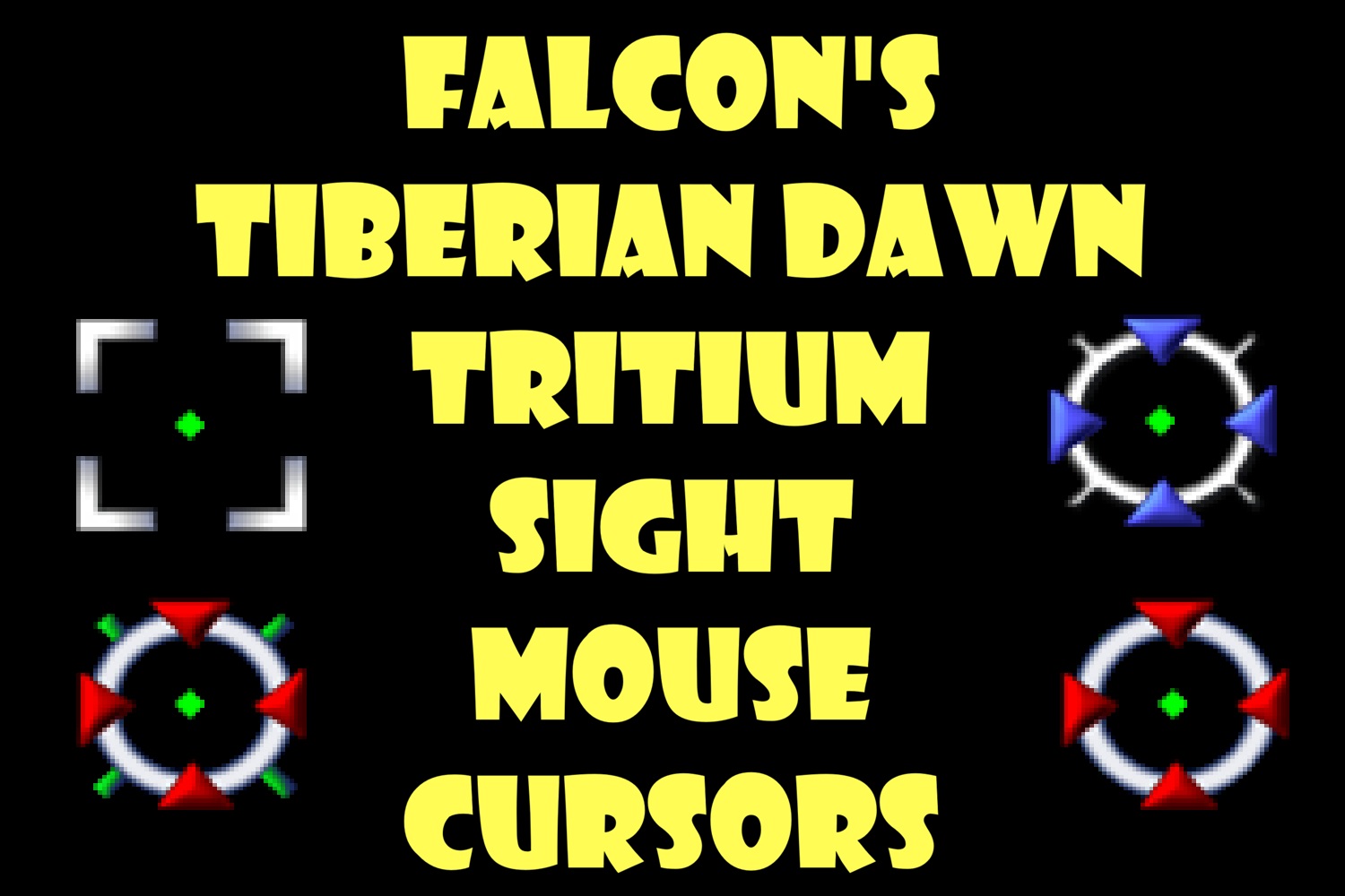 Falcon's Tritium Sight Mouse Cursors TD