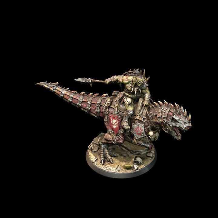 Dino Orc Rider Heavy